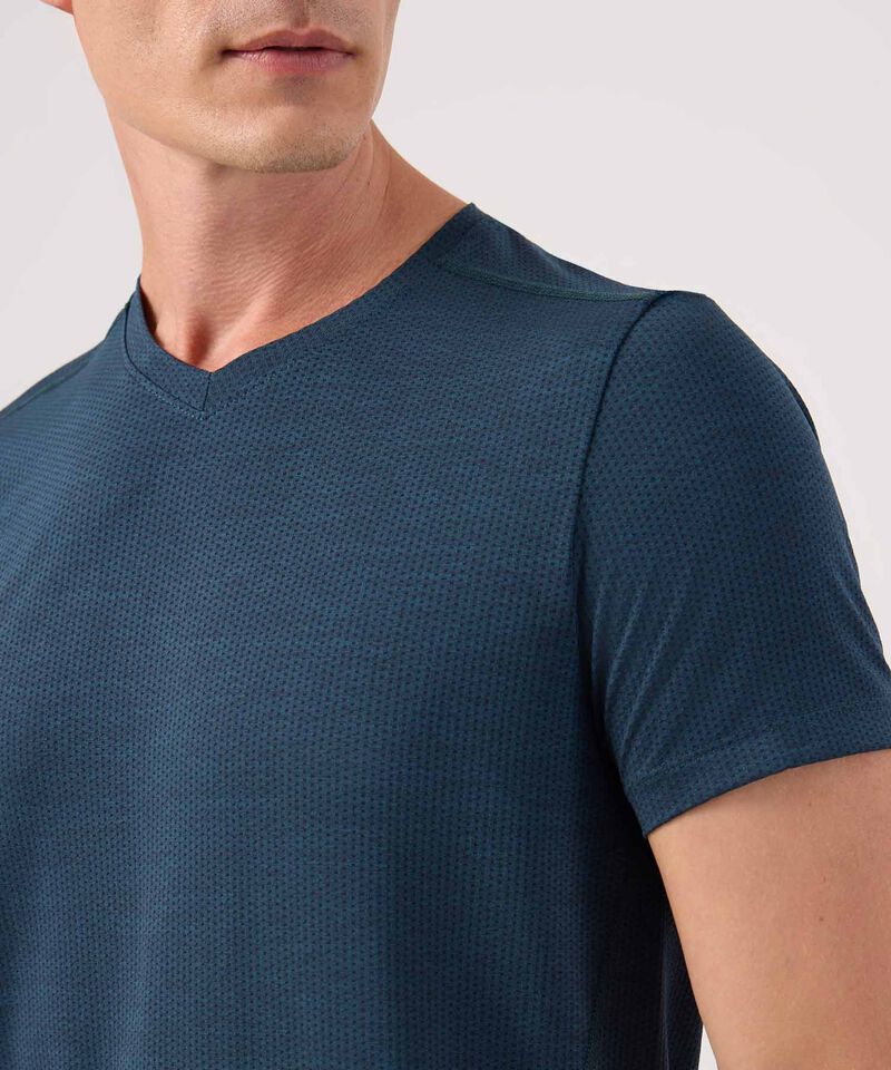 Camiseta Manga Corta Jaspeada
