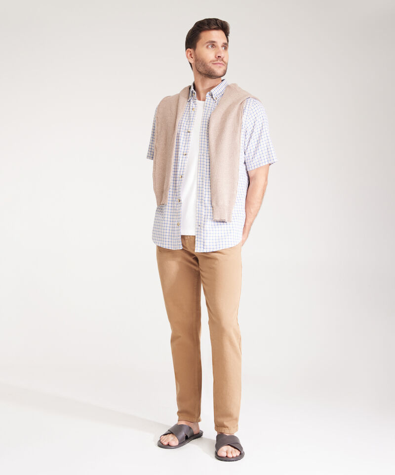 Camisa Manga Corta Preteñida