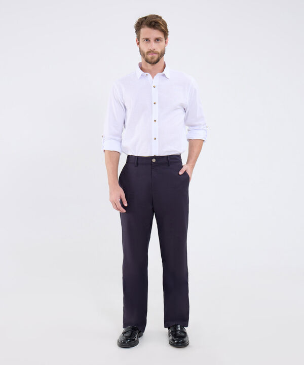 Pantalon Regular Para Hombre image number null