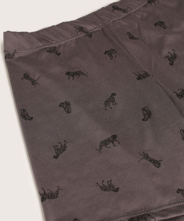 Pijama Camiseta Estampada Y Short