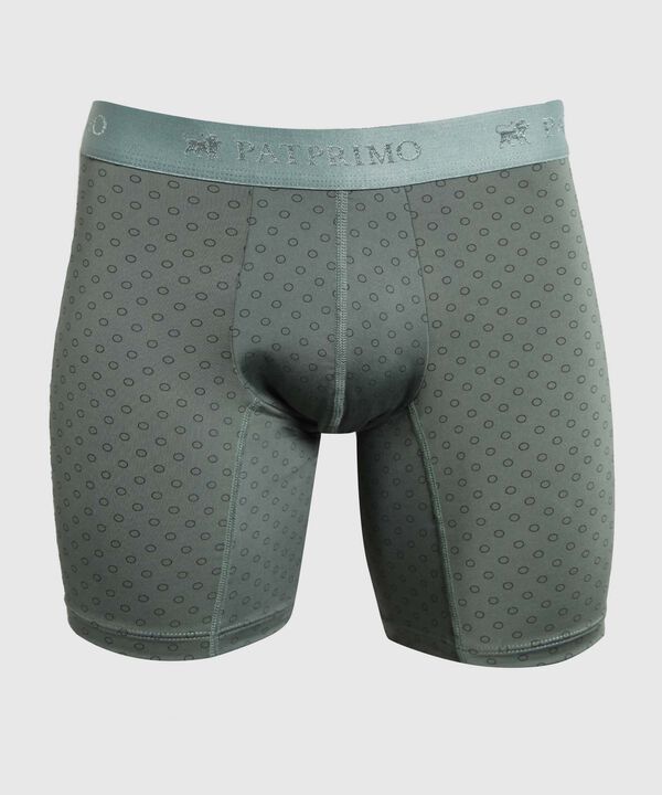 Bóxer Medio Estampado En Microfibra  image number null