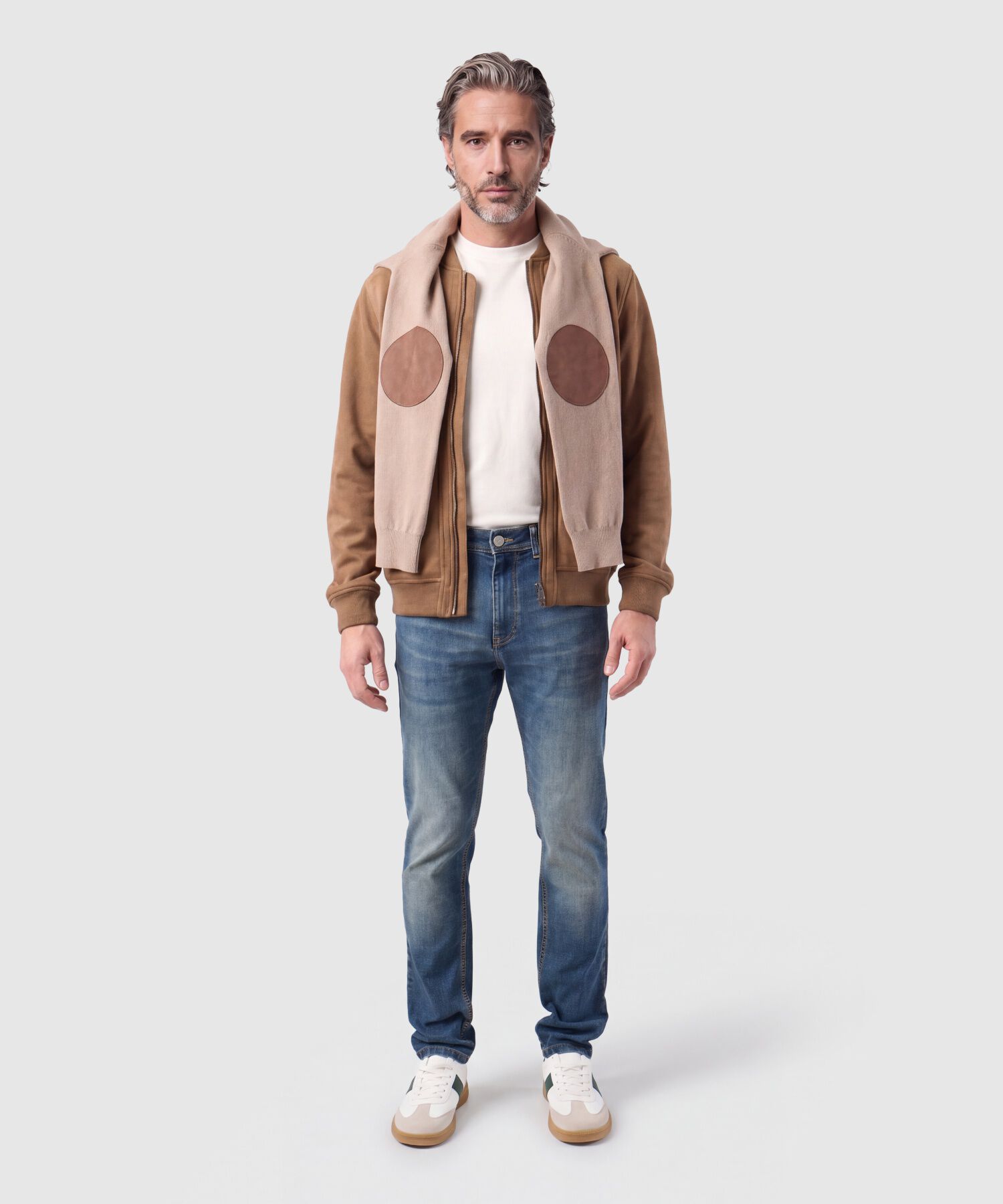 Jean Skinny Cinco Bolsillos Para Hombre