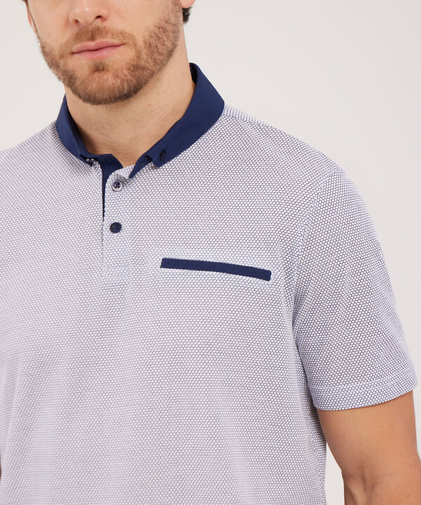 Polo  De Textura Con Cuello En Plana image number null