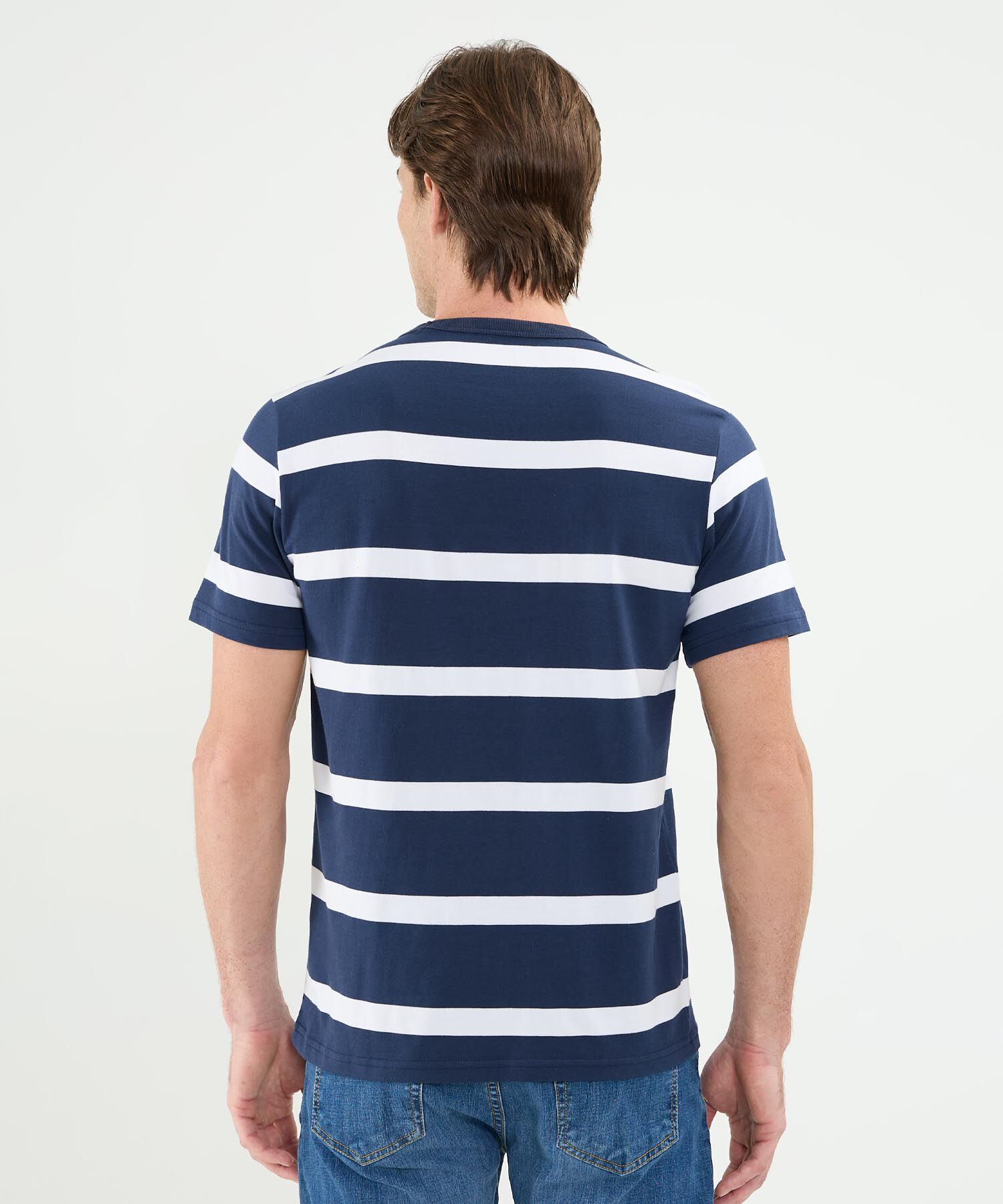 Camiseta Cuello Redondo Manga Corta Prete&ntilde;ida