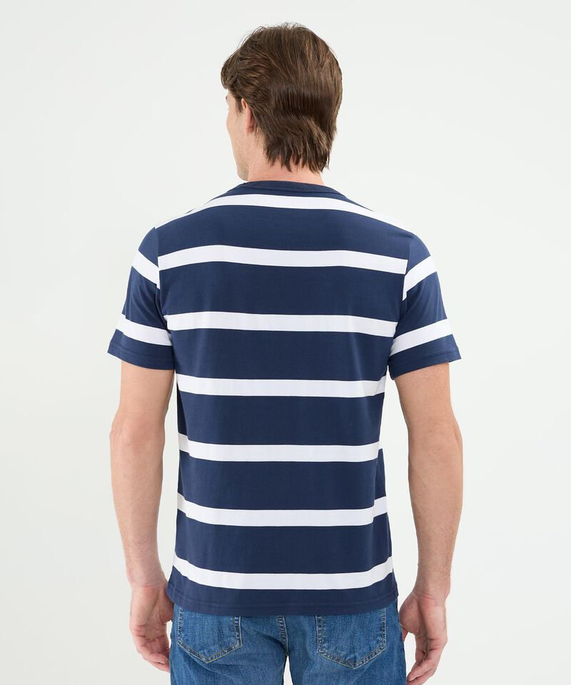 Camiseta Cuello Redondo Manga Corta Prete&ntilde;ida