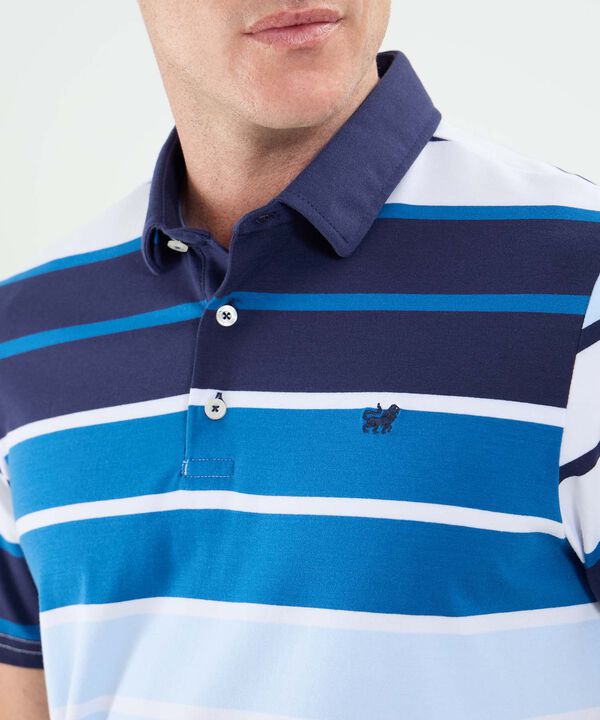 Polo Cuello Máquina Preteñida Sin Bolsillo Para Hombre image number null