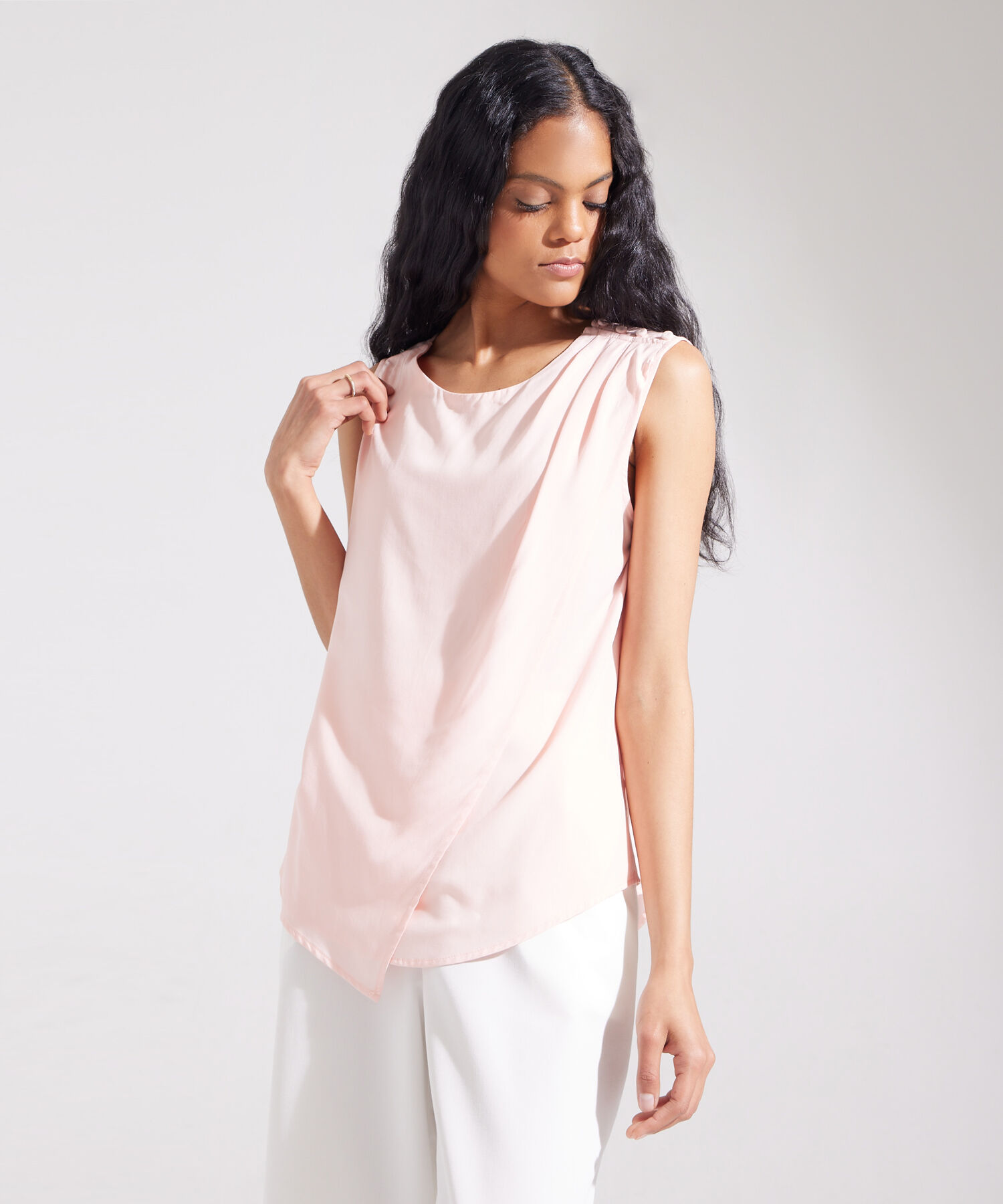 Blusa Manga Sisa Con Botonadura En Hombro Compra Online Patprimo