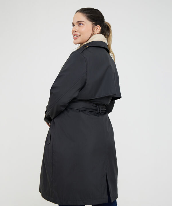 Chaqueta Tipo Trench Con Doble Abotonadura image number null