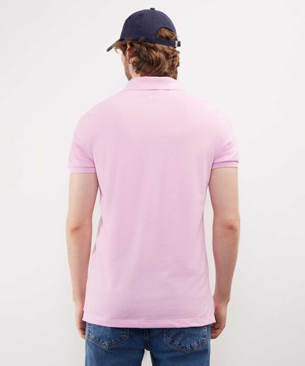 Polo Tejido Unicolor Cuello Y Puños Tejidos,Sin Bolsillo Con Hiladillo.