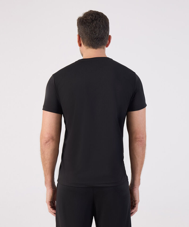 Camiseta Mc Unicolor  Texturizada