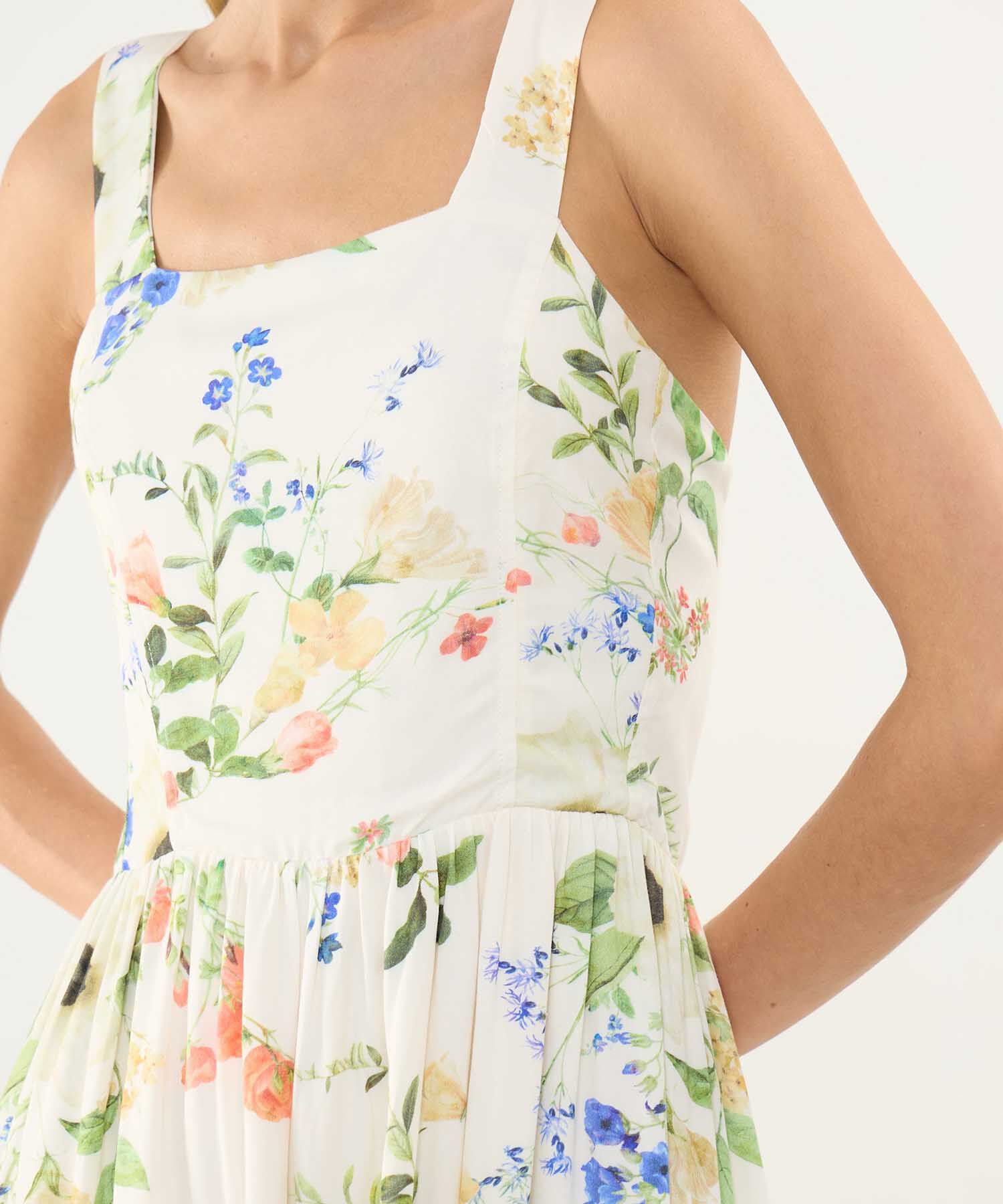 Vestido Estampado Botánico