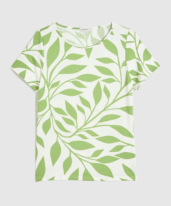Camiseta manga corta estampada image number null
