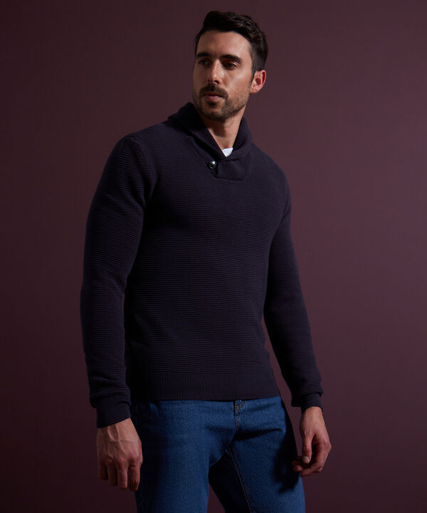 Saco Cuello Shawl Neck