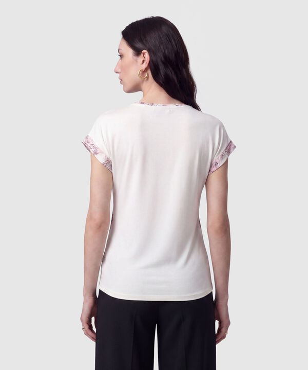 Camiseta Manga Rodada Mujer