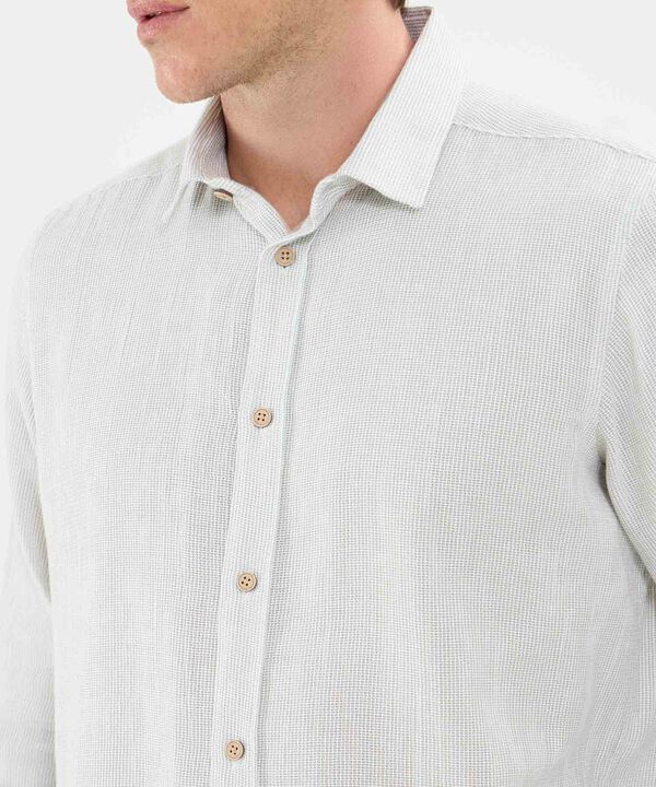 Camisa Manga Larga Preteñida image number null