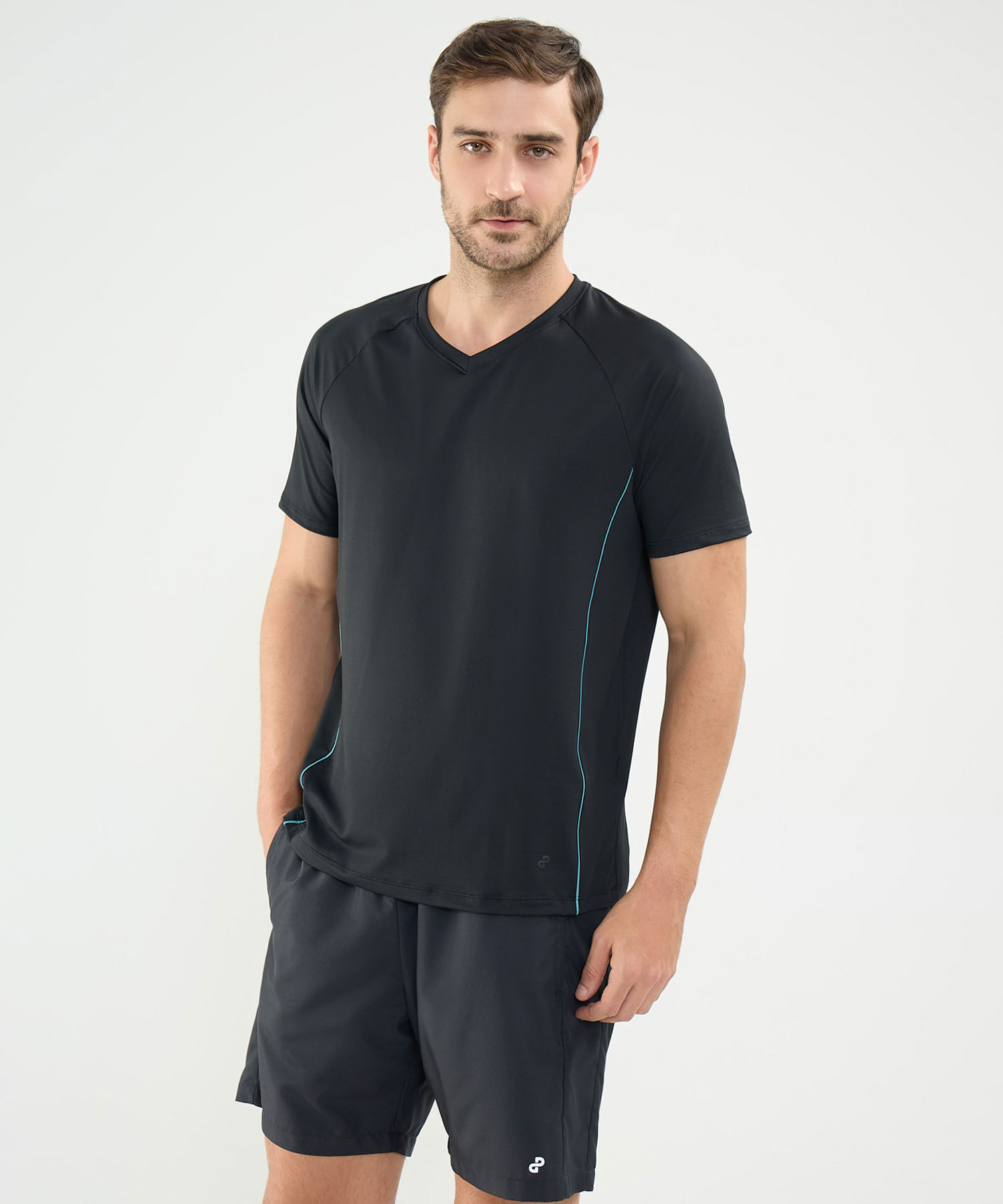 Camiseta Deportiva Cuello en V