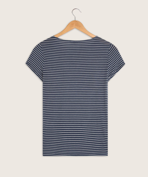 Camiseta Escote Redondo Negro