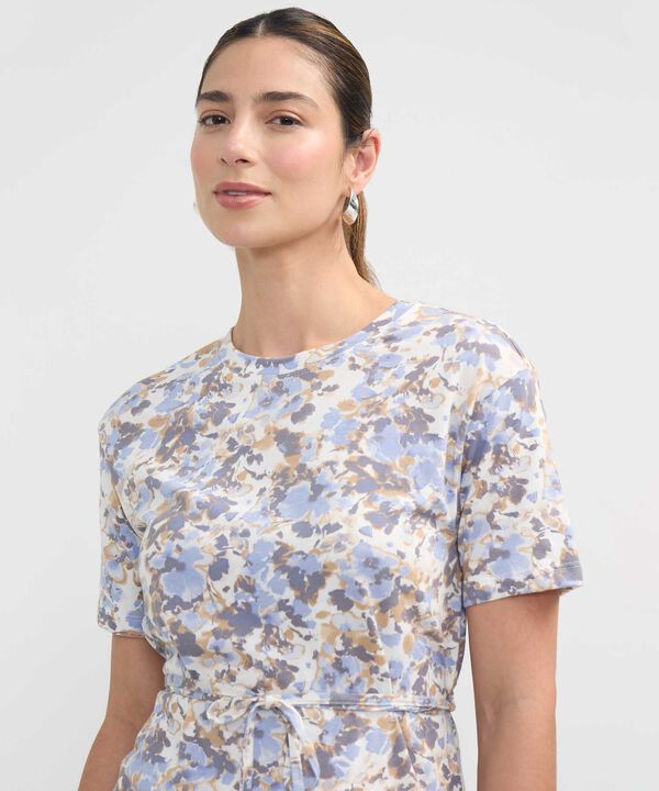 Camiseta Estampado de Manchas