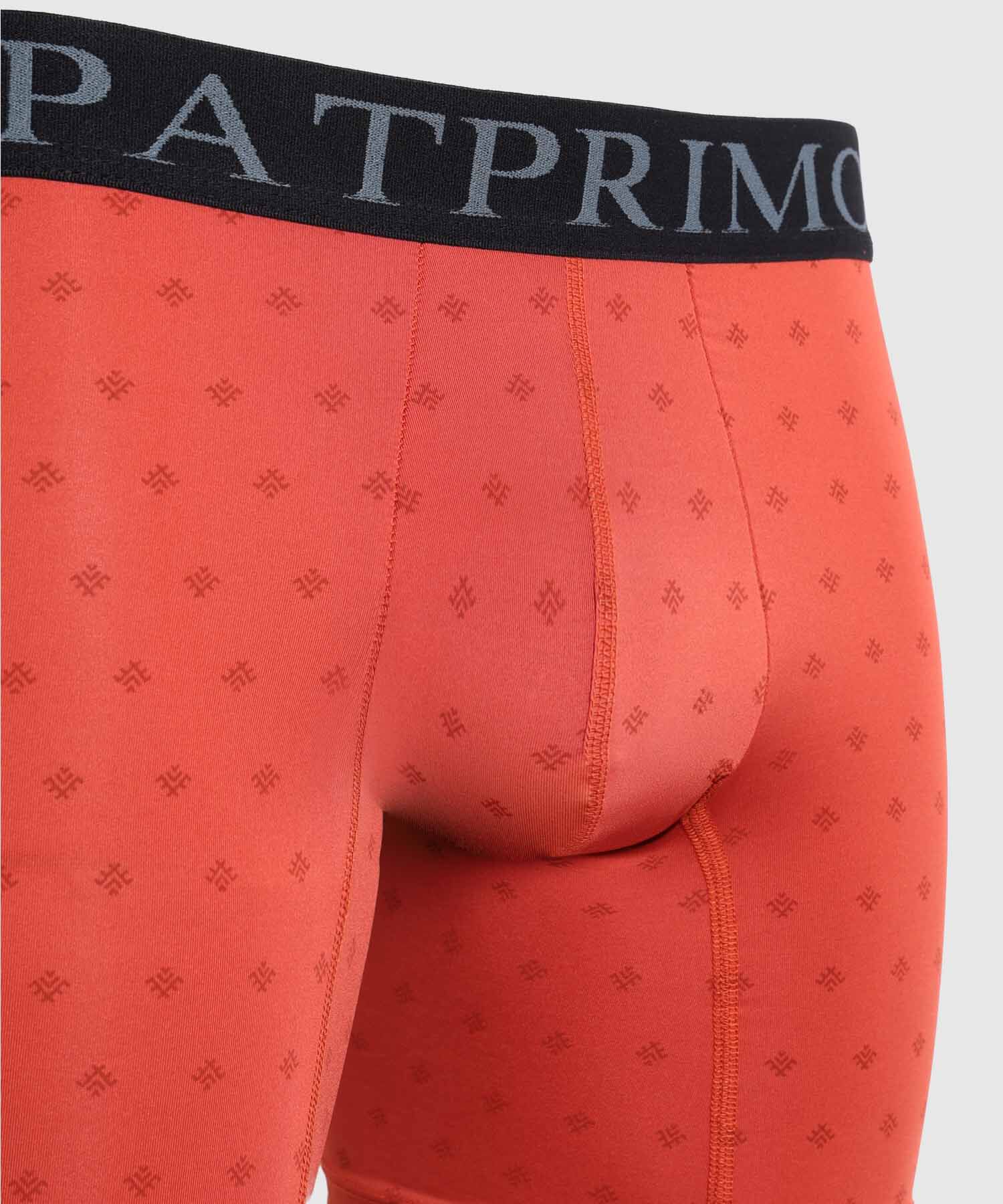 Boxer Medio Estampado En Microfibra 