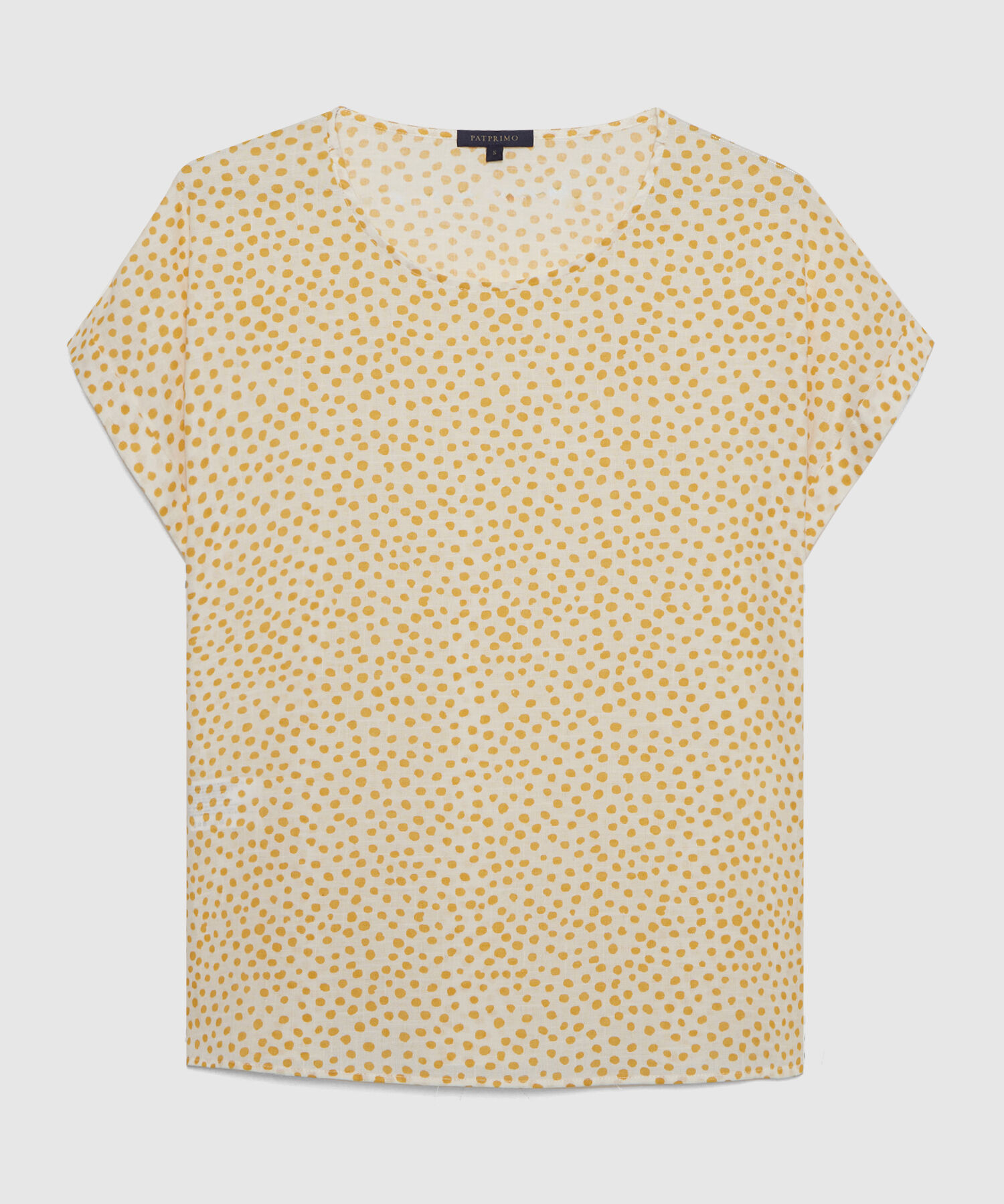 Blusa Manga Corta Estampada