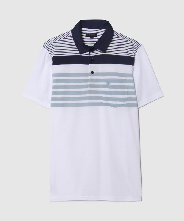 Polo  Cuello Duro, Con Bolsillo Regular Fit