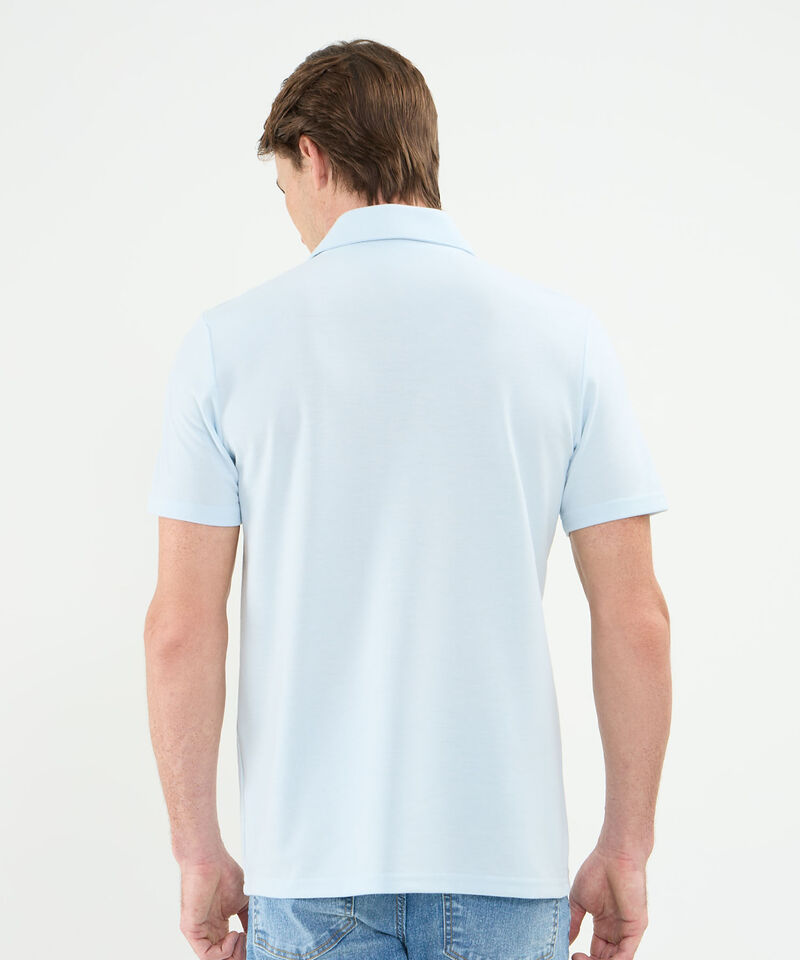Polo Unicolor Cuello Maquina