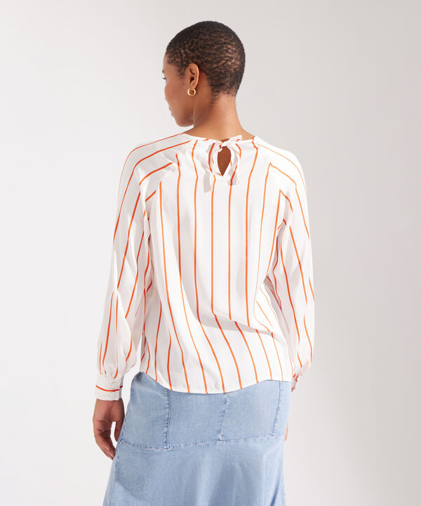 Blusa Manga Larga a Rayas image number null