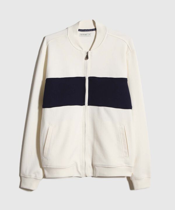 Buzo Bomber en Bloques