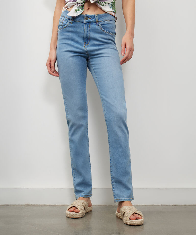 Jean Indigo Bota Recta