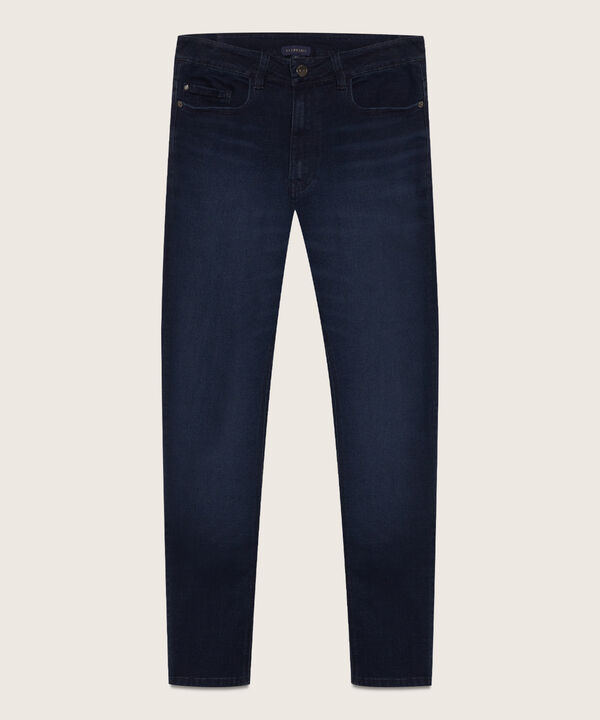 Jean Skinny Tono Oscuro