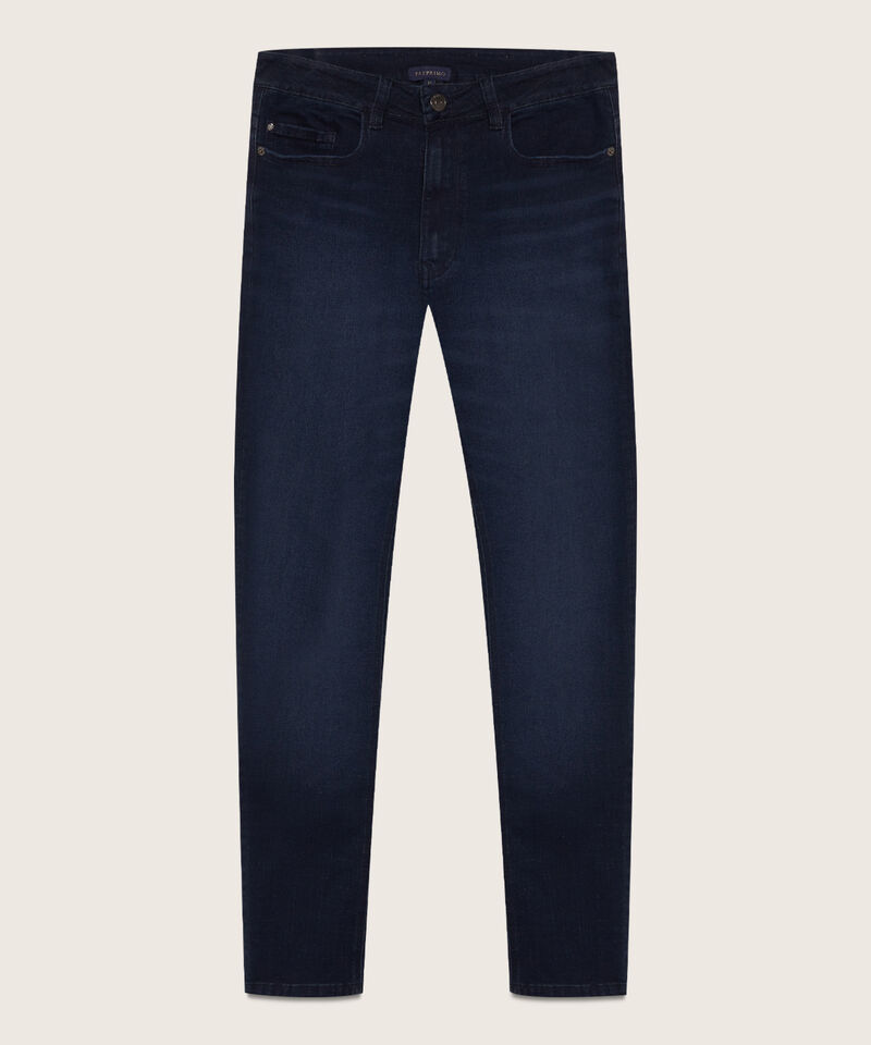 Jean Skinny Tono Oscuro