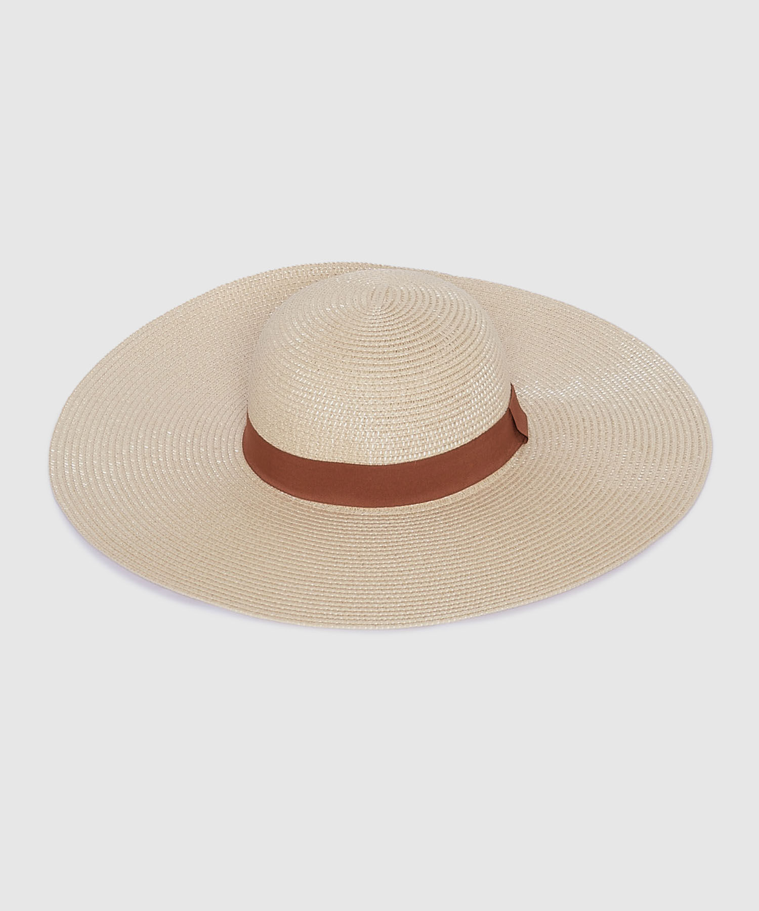 Sombrero Tipo Pamela con Cinta