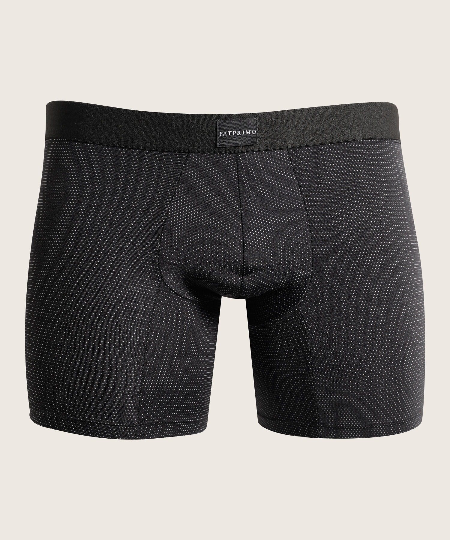 Boxer Pack X5 Medio Microfibra Unicolor Con Textura