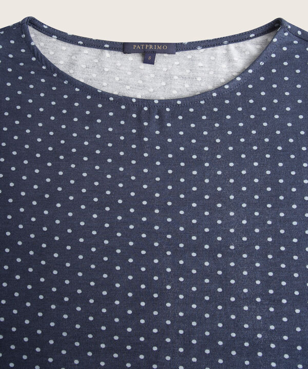 Camiseta Escote Redondo Negro