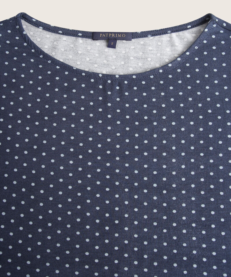 Camiseta Escote Redondo Negro
