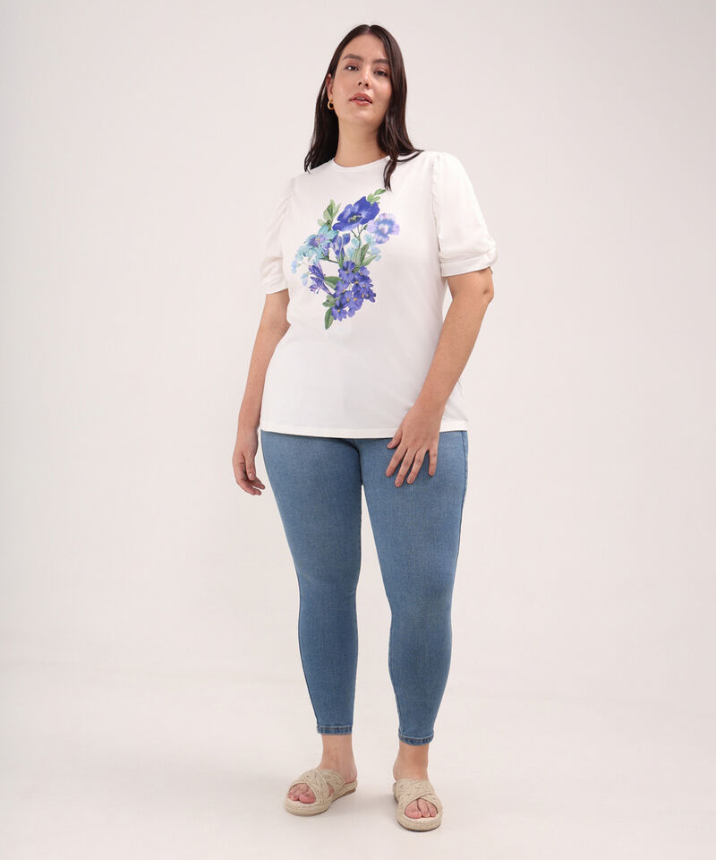 Jean Skinny Tono Azul Medio Claro