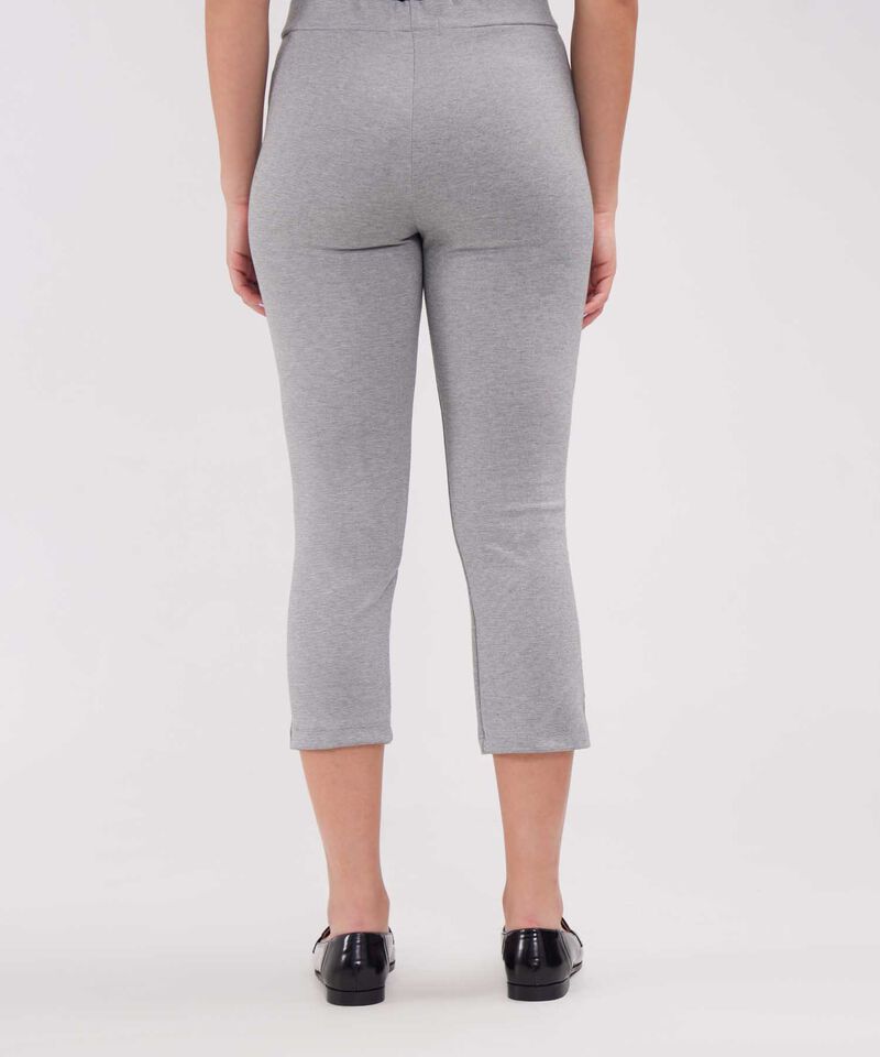 Leggins Unicolor Con Botones Decorativos