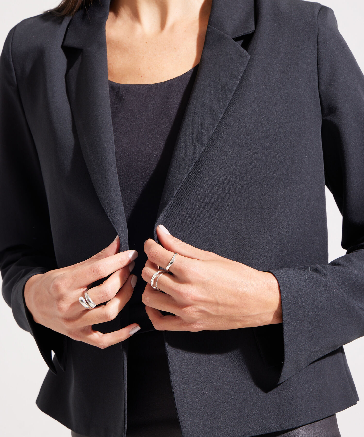 Blazer Abierto Tipo Crop