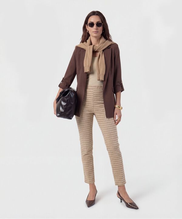 Leggings Con Pretina Alta El&aacute;stica Mujer