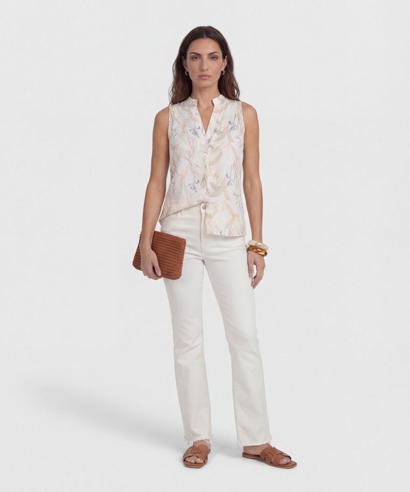 Blusa Sisa con Cuello Ner&uacute; para Mujer