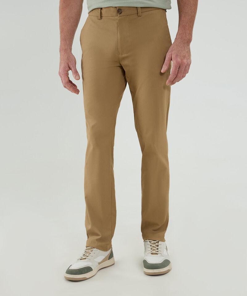 Pantalon Chino Basico Contraste