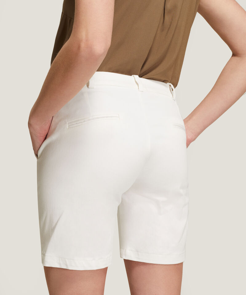 Bermuda Chino De Corte Recto Para Mujer