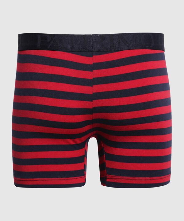 Pantaloncillo Boxer Medio Preteñido En Algodon Con Elastico Expuesto image number null