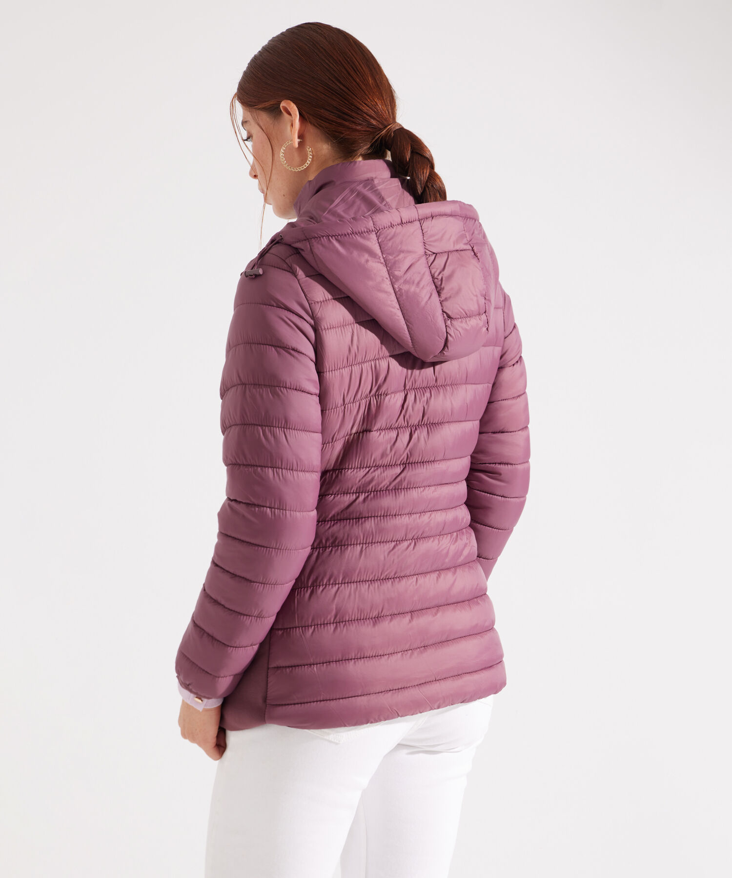Chaqueta Acolchada con Capota