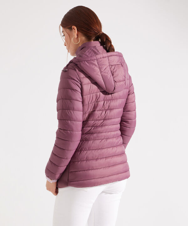Chaqueta Acolchada con Capota