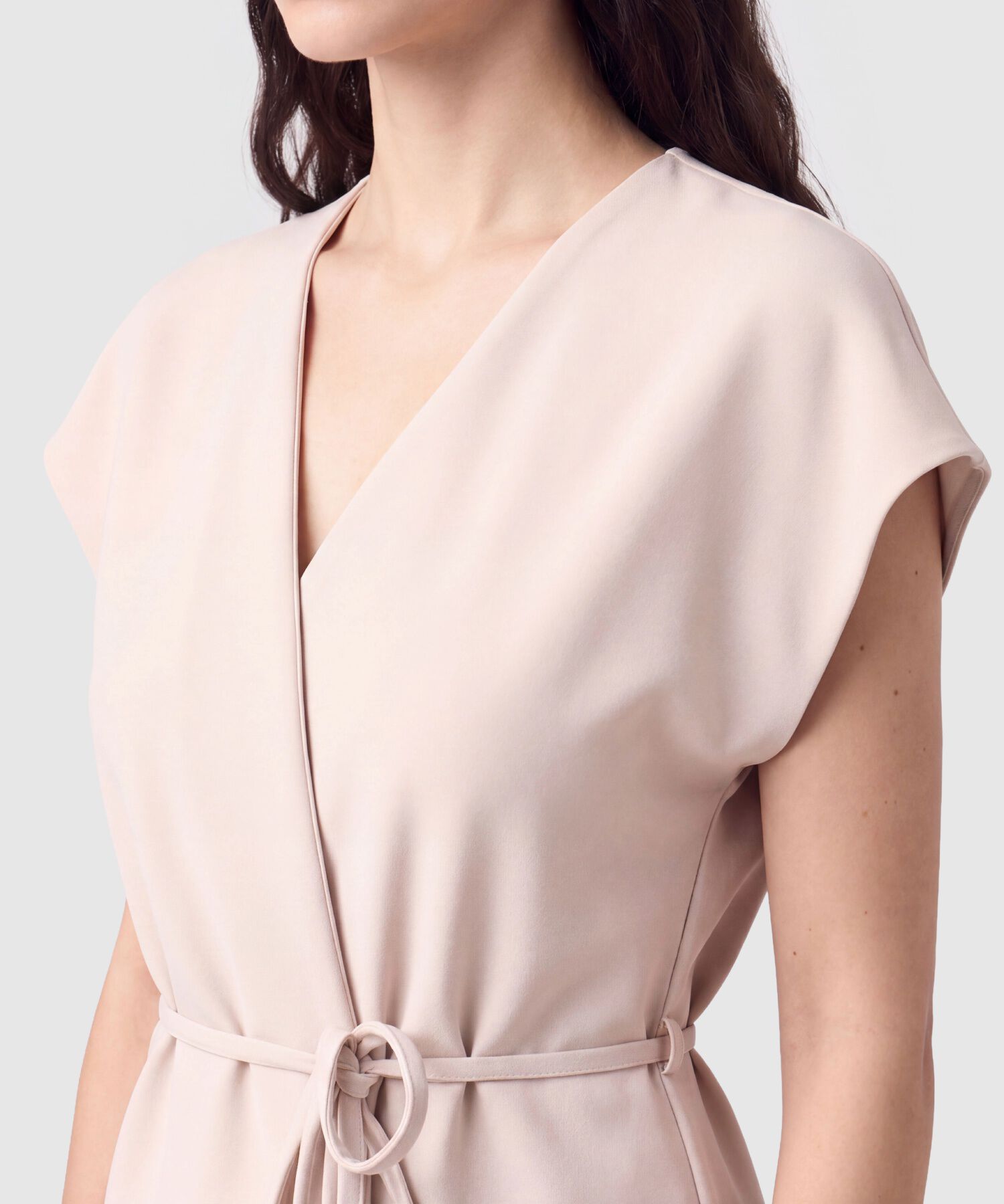 Blusa Cruzada con Amarre Mujer