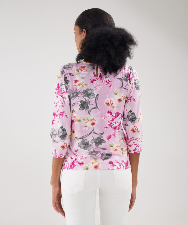 Camiseta Estampada Escote Redondo