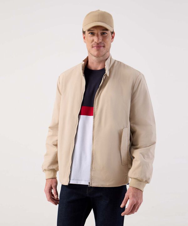 Chaqueta Clásica Ligera para Hombre con Cuello Alto image number null