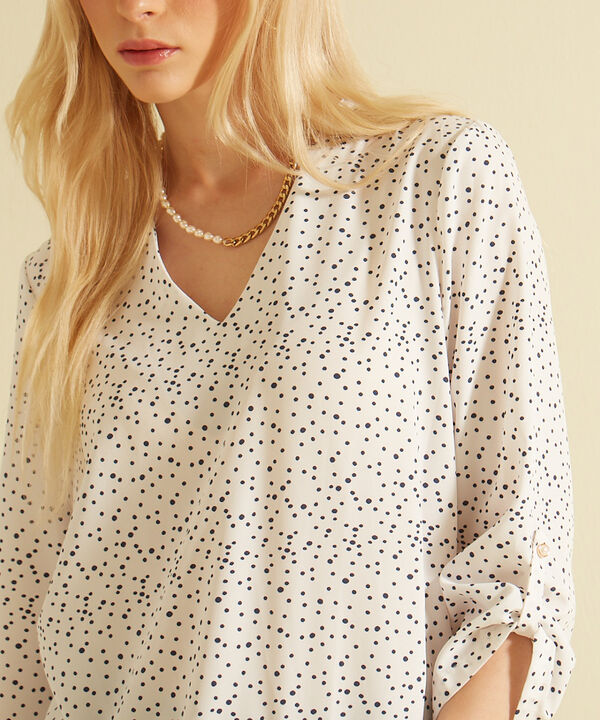 Blusa Manga 3/4 Estampada Monoproducto