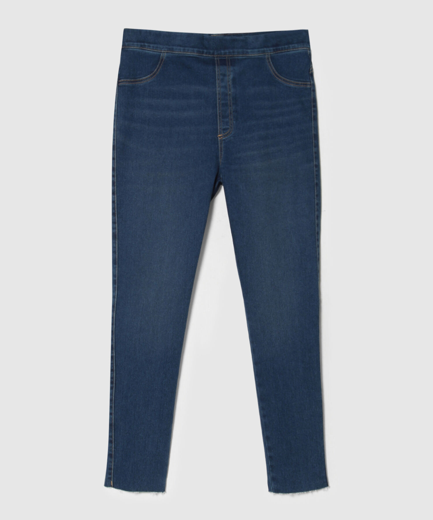 Jegging Tiro Alto con Guardapolvos